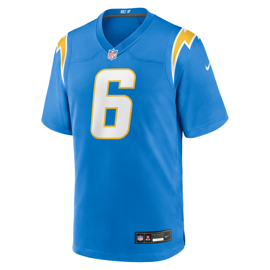 Los Angeles Chargers Eric Kendricks Nike Game Player Jersey - Powder Blue