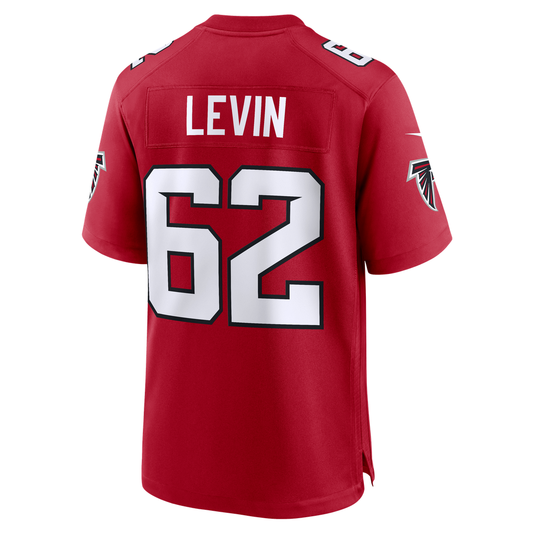 Atlanta Falcons Corey Levin Nike Team Game Jersey - Red