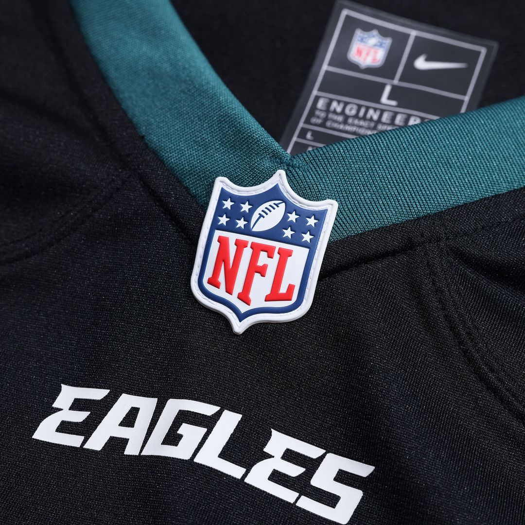 Philadelphia Eagles Saquon Barkley Nike Alternate Game Jersey - Black