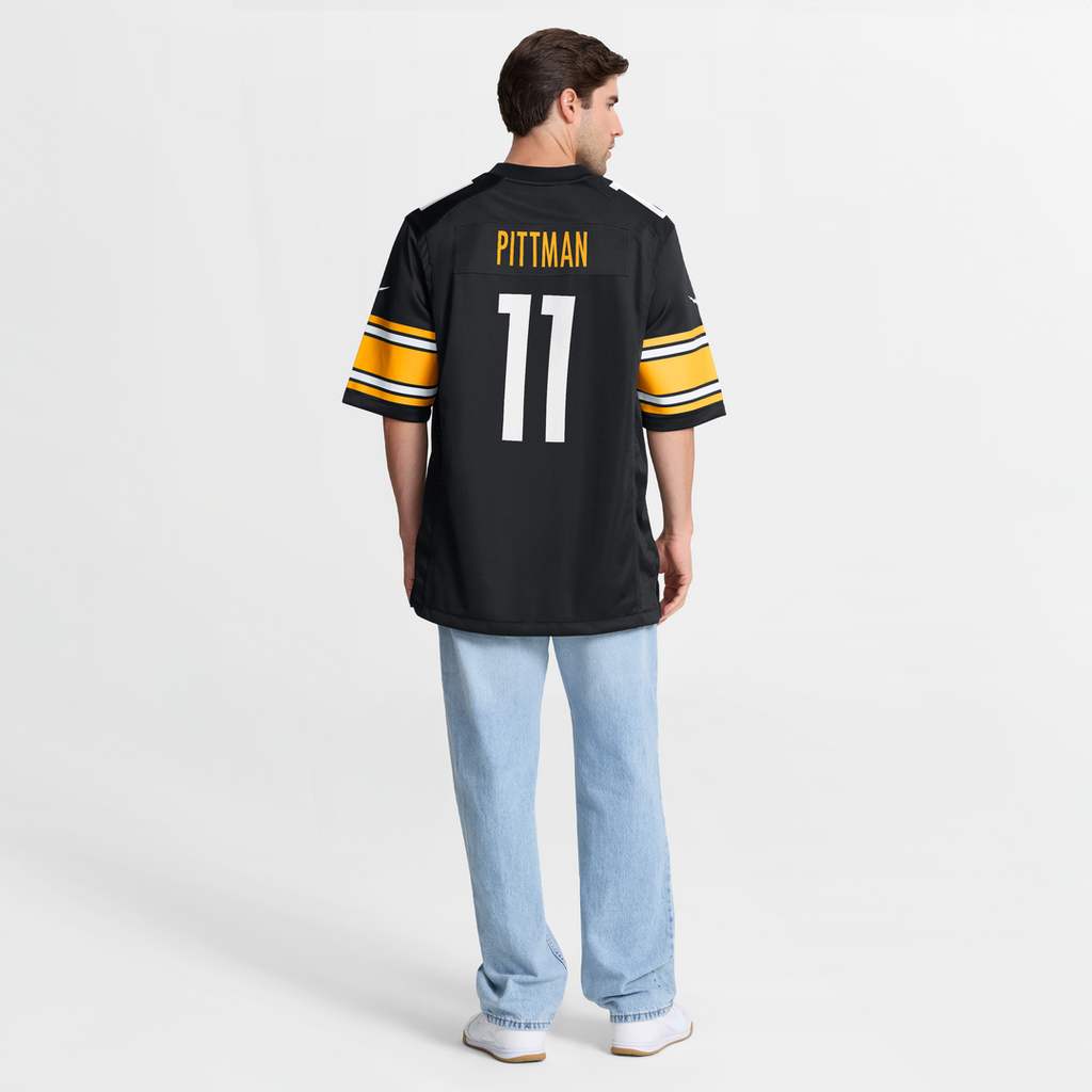 Pittsburgh Steelers Michael Pittman Jr. Nike Game Jersey - Black