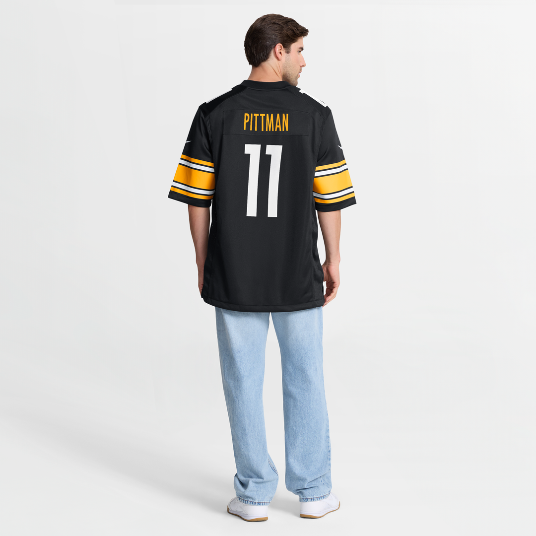 Pittsburgh Steelers Michael Pittman Jr. Nike Game Jersey - Black