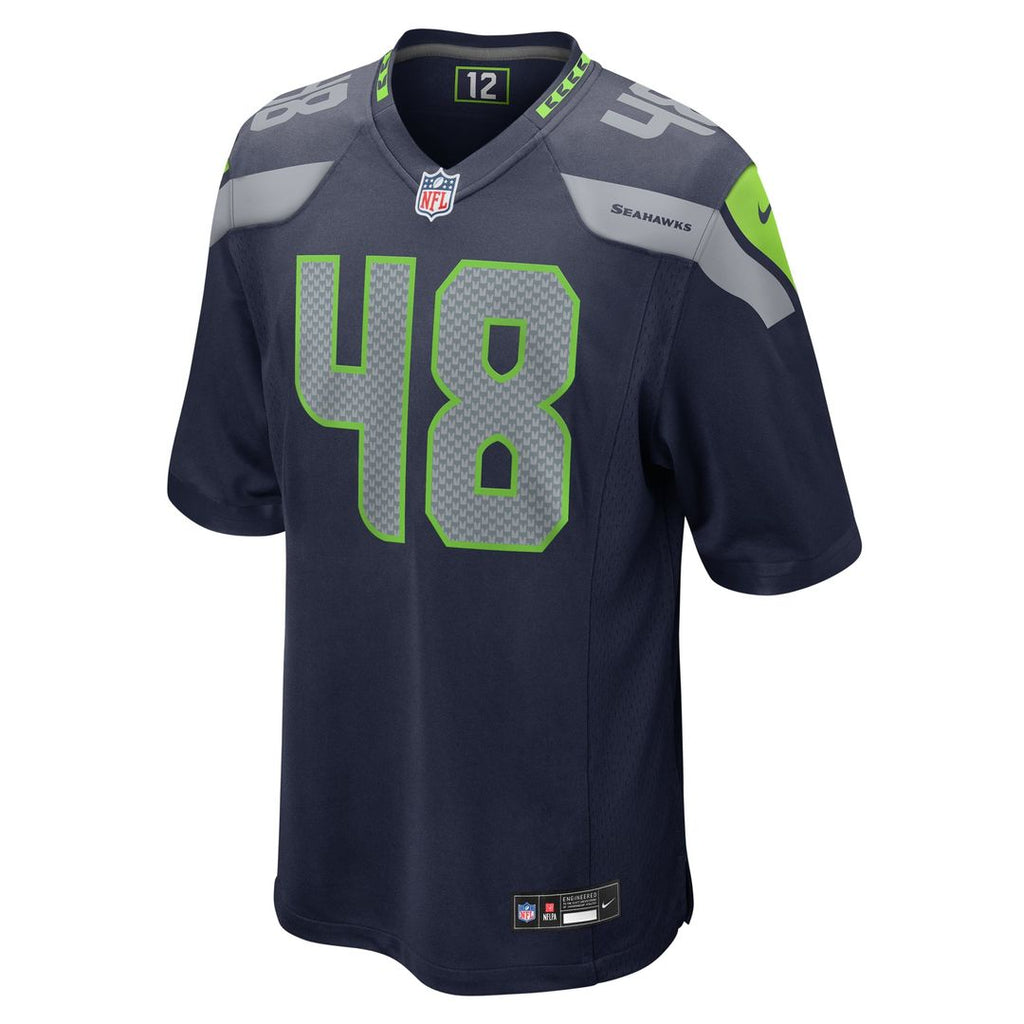 Seattle Seahawks Tyrice Knight Nike Game Jersey - College Navy