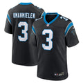 Carolina Panthers Princely Umanmielen Nike Team Game Jersey - Black