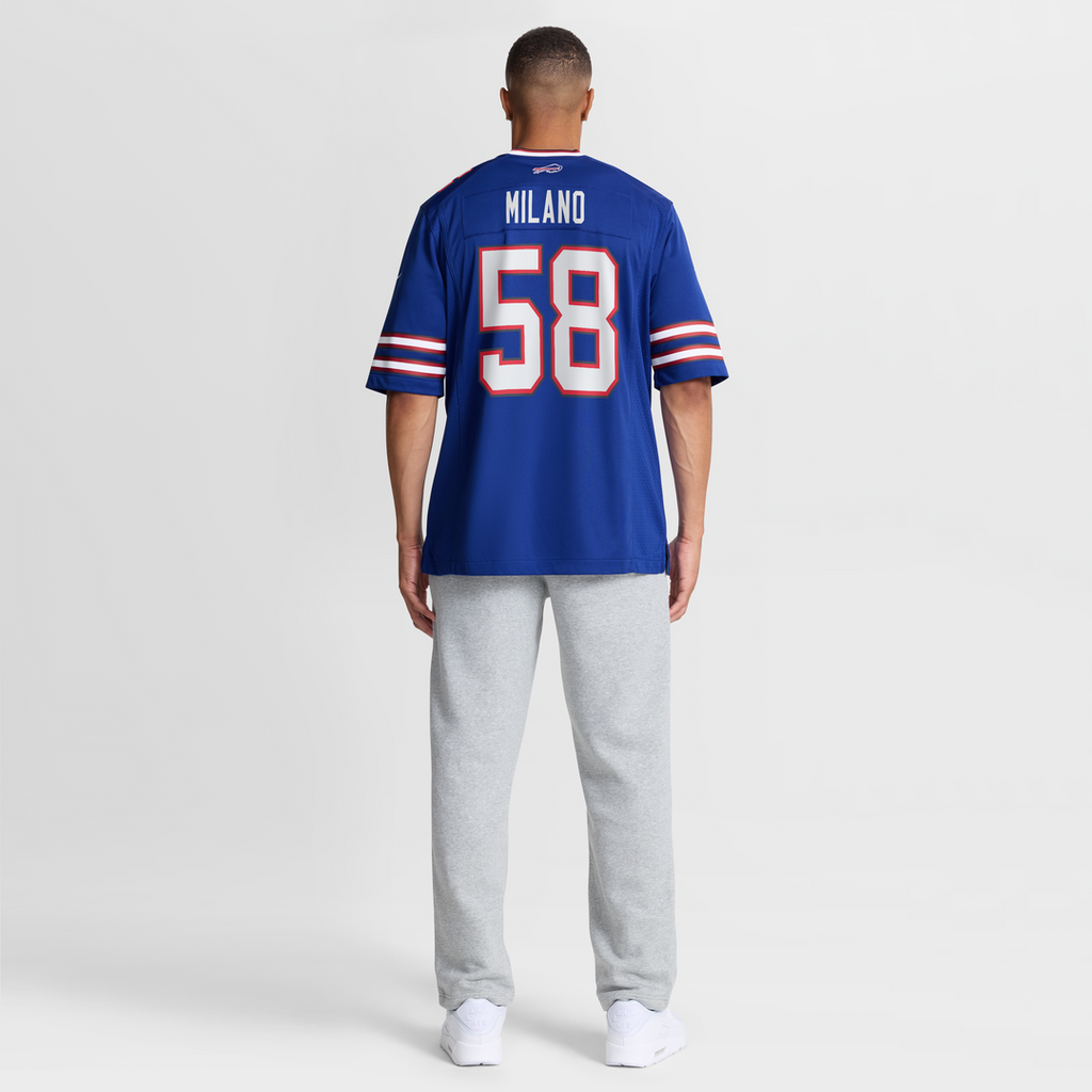 Buffalo Bills Matt Milano Nike Game Player Jersey - Royal