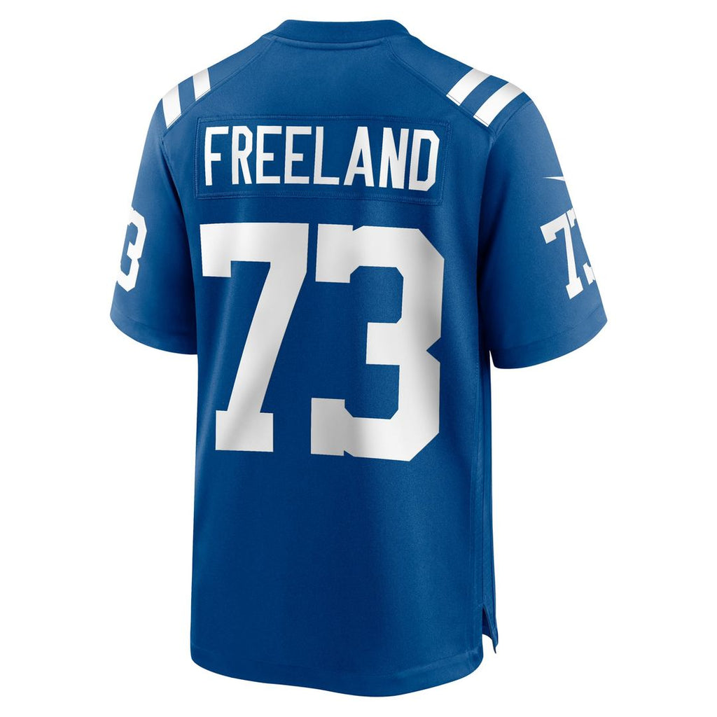 Indianapolis Colts Blake Freeland Nike Team Game Jersey - Royal