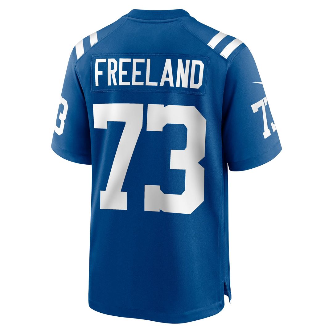 Indianapolis Colts Blake Freeland Nike Team Game Jersey - Royal
