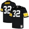 Pittsburgh Steelers Franco Harris Mitchell & Ness Big & Tall 1976 Legacy Retired Player Jersey - Black
