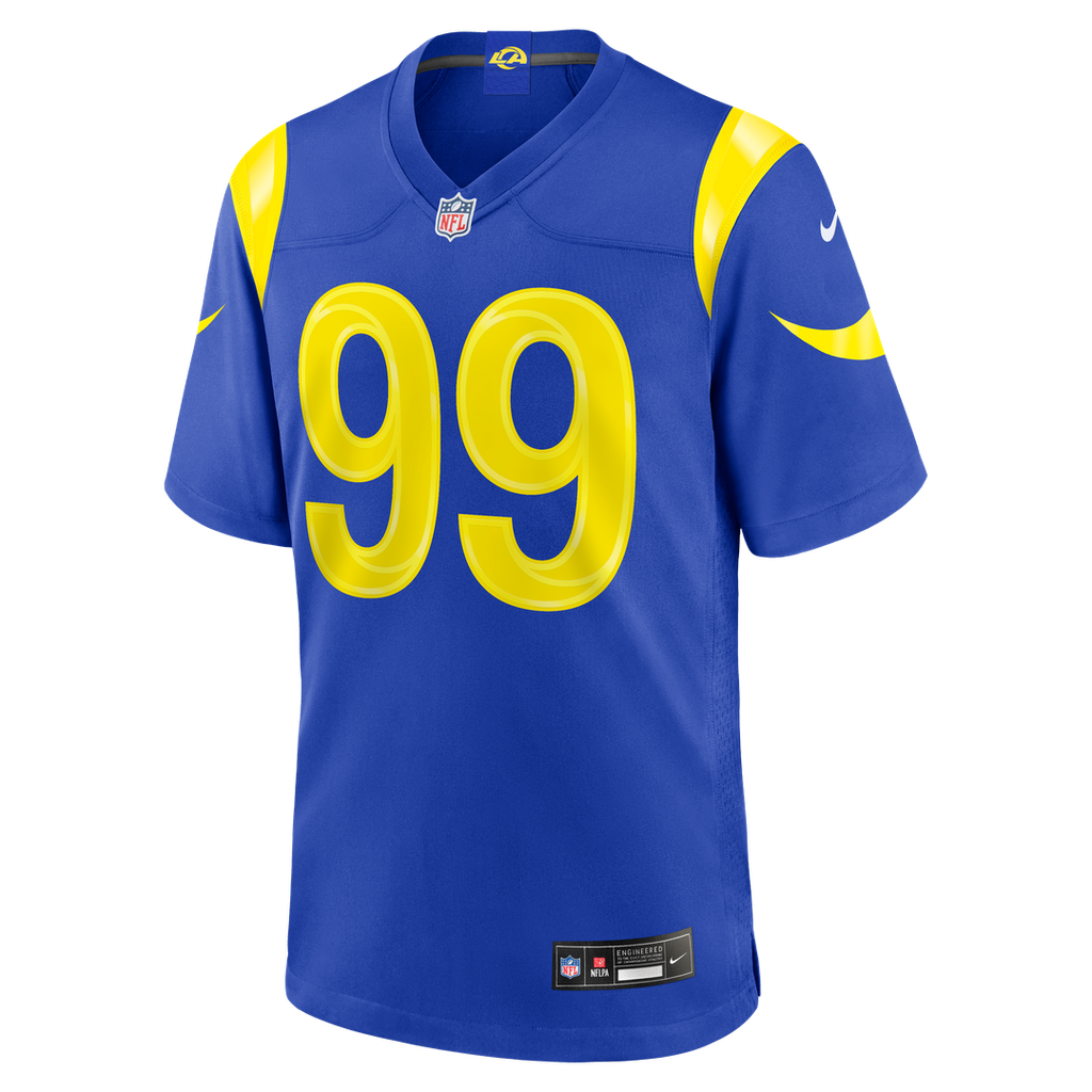 Los Angeles Rams Aaron Donald Nike Game Jersey - White