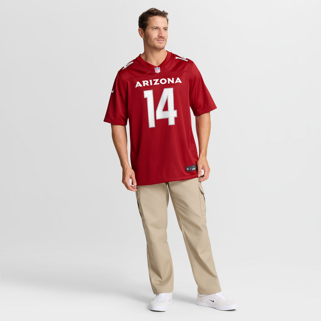 Arizona Cardinals Michael Wilson Nike Team Game Jersey - Cardinal
