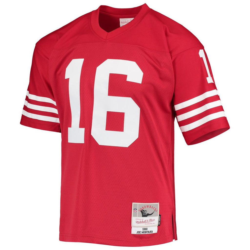 San Francisco 49ers Joe Montana Mitchell & Ness 1990 Legacy Replica Jersey - White