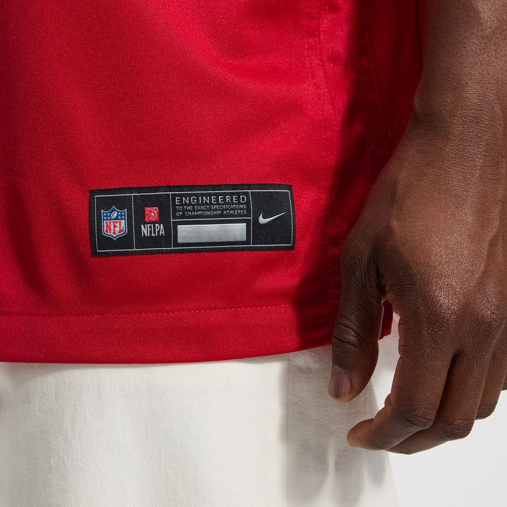 San Francisco 49ers Christian McCaffrey Nike Game Player Jersey - Scarlet