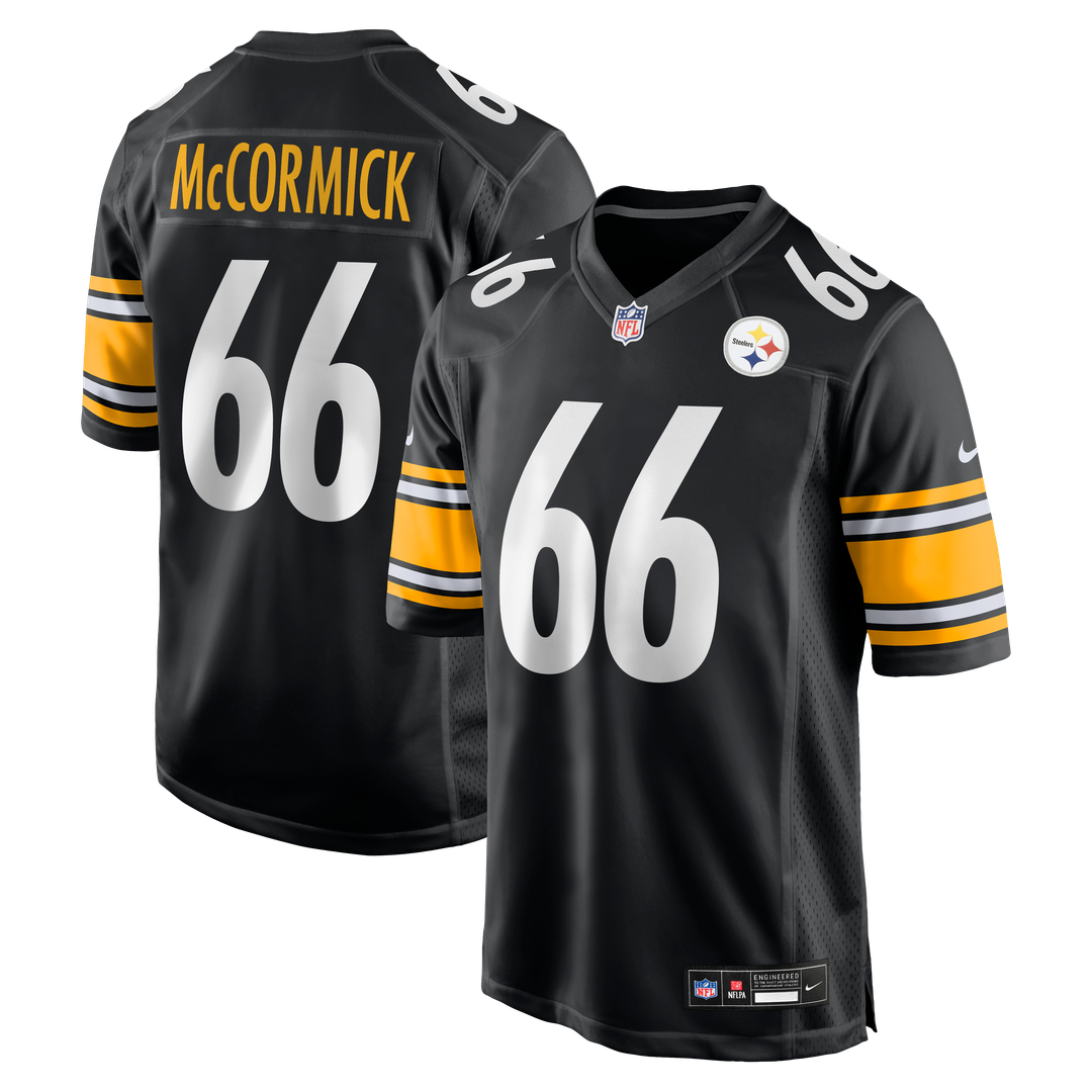 Pittsburgh Steelers Mason McCormick Nike Game Jersey - Black