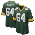 Green Bay Packers Jerry Kramer Nike Game Retired Player Jersey - Green