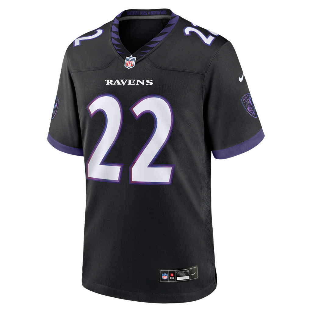 Baltimore Ravens Derrick Henry Nike Alternate Game Jersey - Black