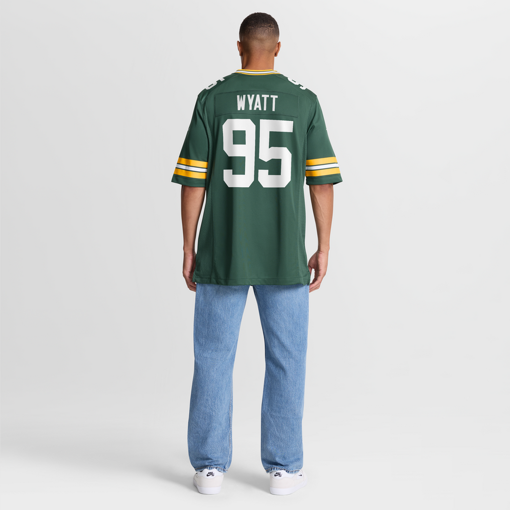Green Bay Packers Devonte Wyatt Nike Player Game Jersey - Green