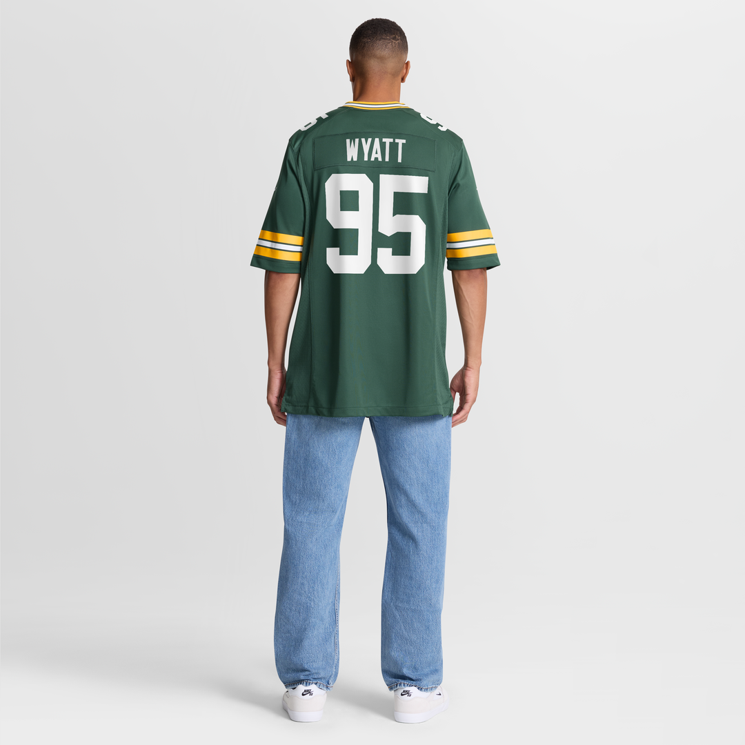 Green Bay Packers Devonte Wyatt Nike Player Game Jersey - Green