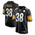 Pittsburgh Steelers Mykal Walker Nike Team Game Jersey - Black