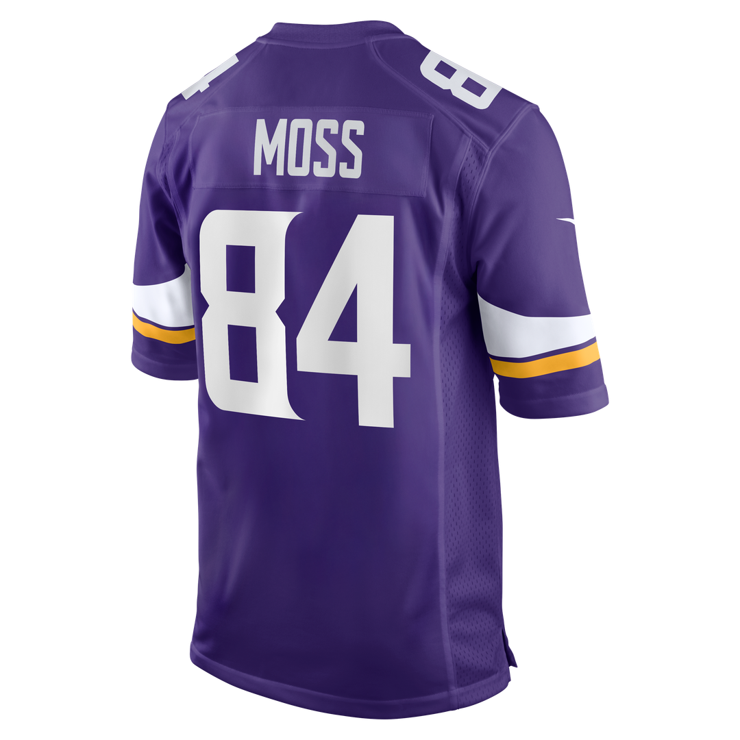 Minnesota Vikings Randy Moss Nike Game Retired Player Jersey - Purple