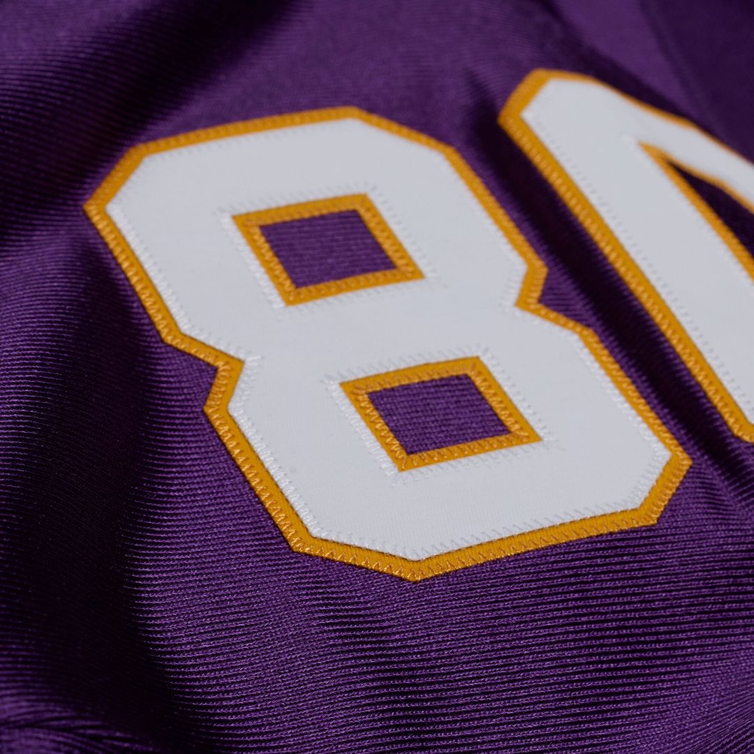 Minnesota Vikings Cris Carter Mitchell & Ness 2001 Authentic Throwback Jersey - Purple
