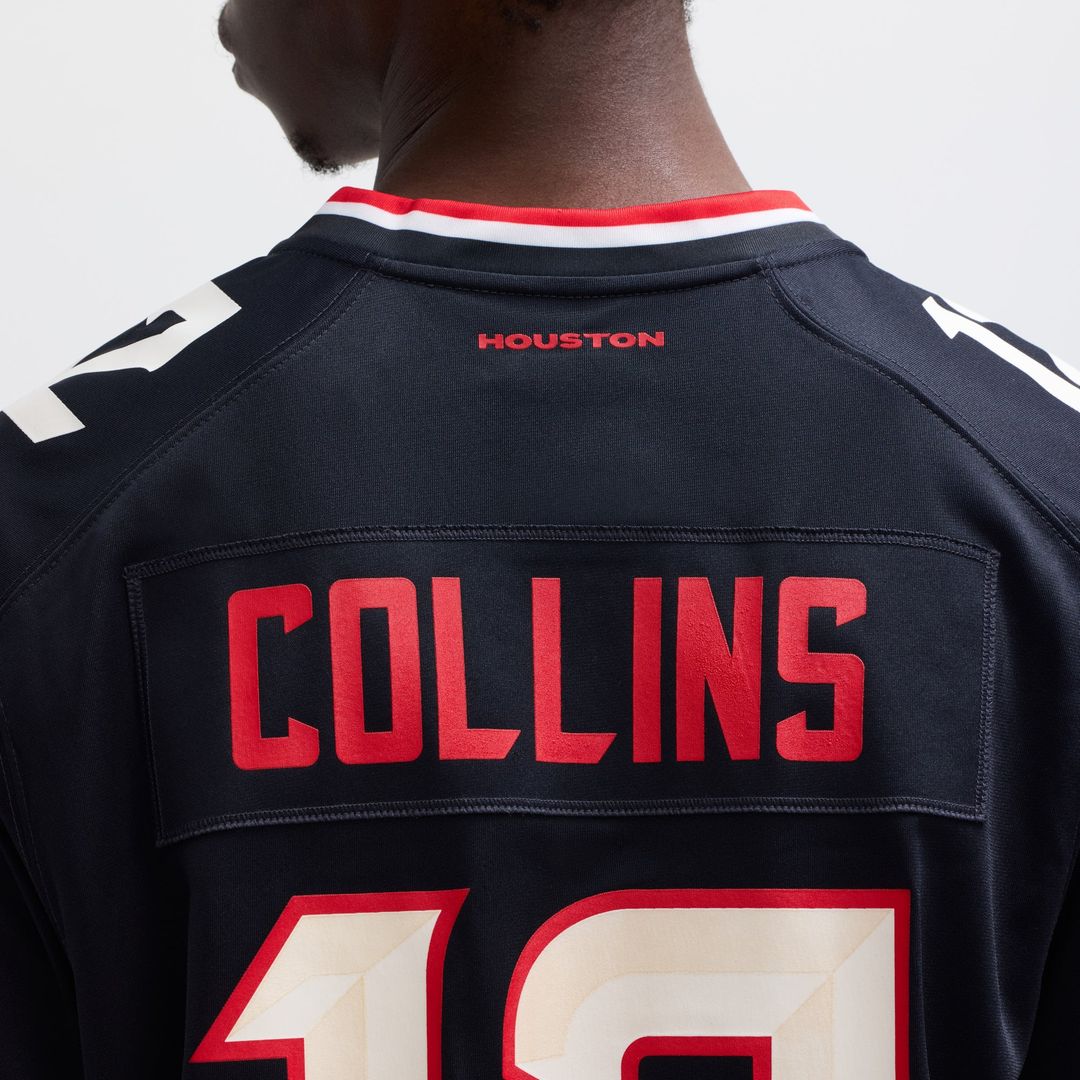 Houston Texans Nico Collins Nike Game Jersey - White