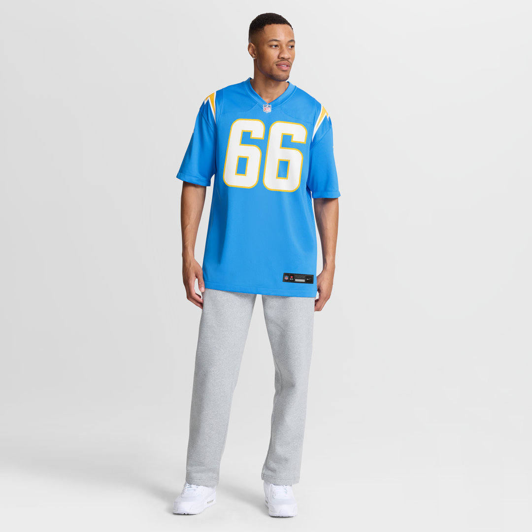 Los Angeles Chargers Jake Slaughter Nike Team Game Jersey - Powder Blue