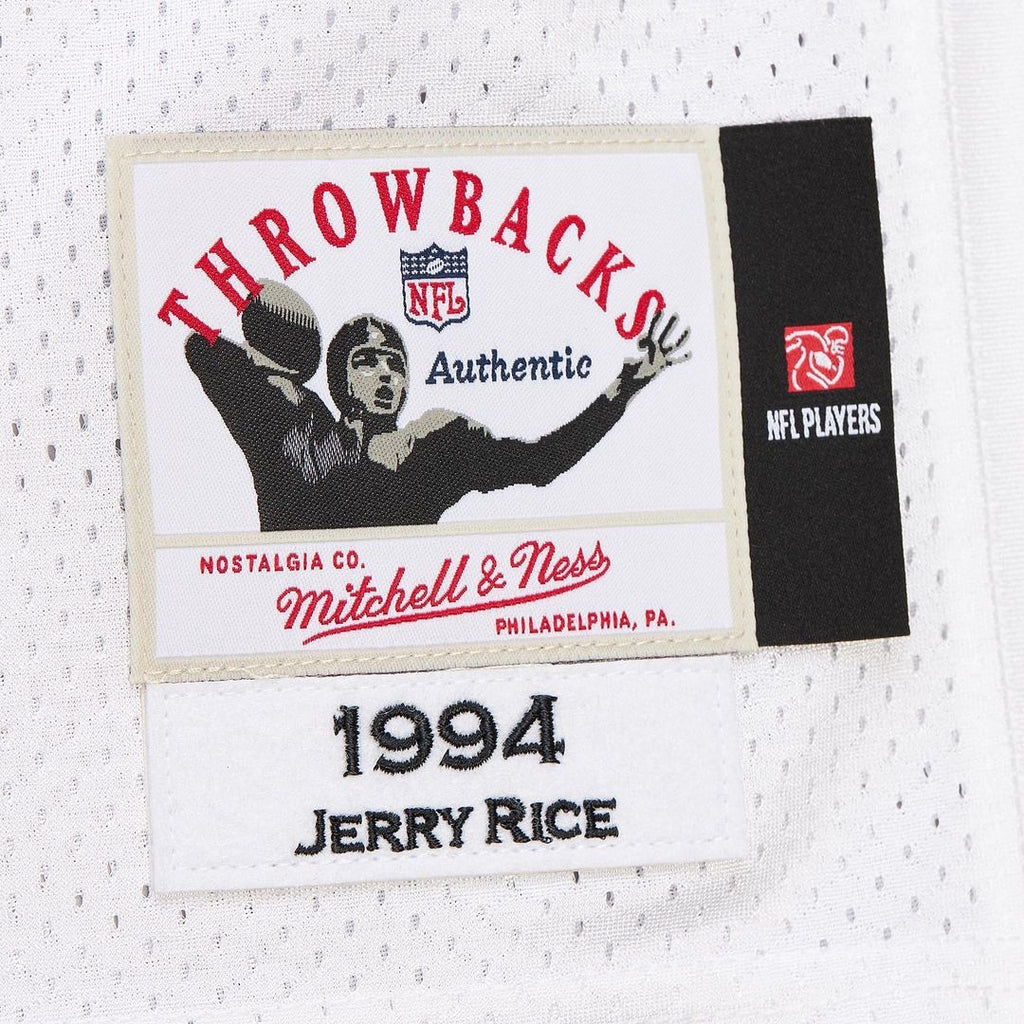 San Francisco 49ers 1994 Jerry Rice Mitchell & Ness Authentic Throwback Retired Player Jersey - White