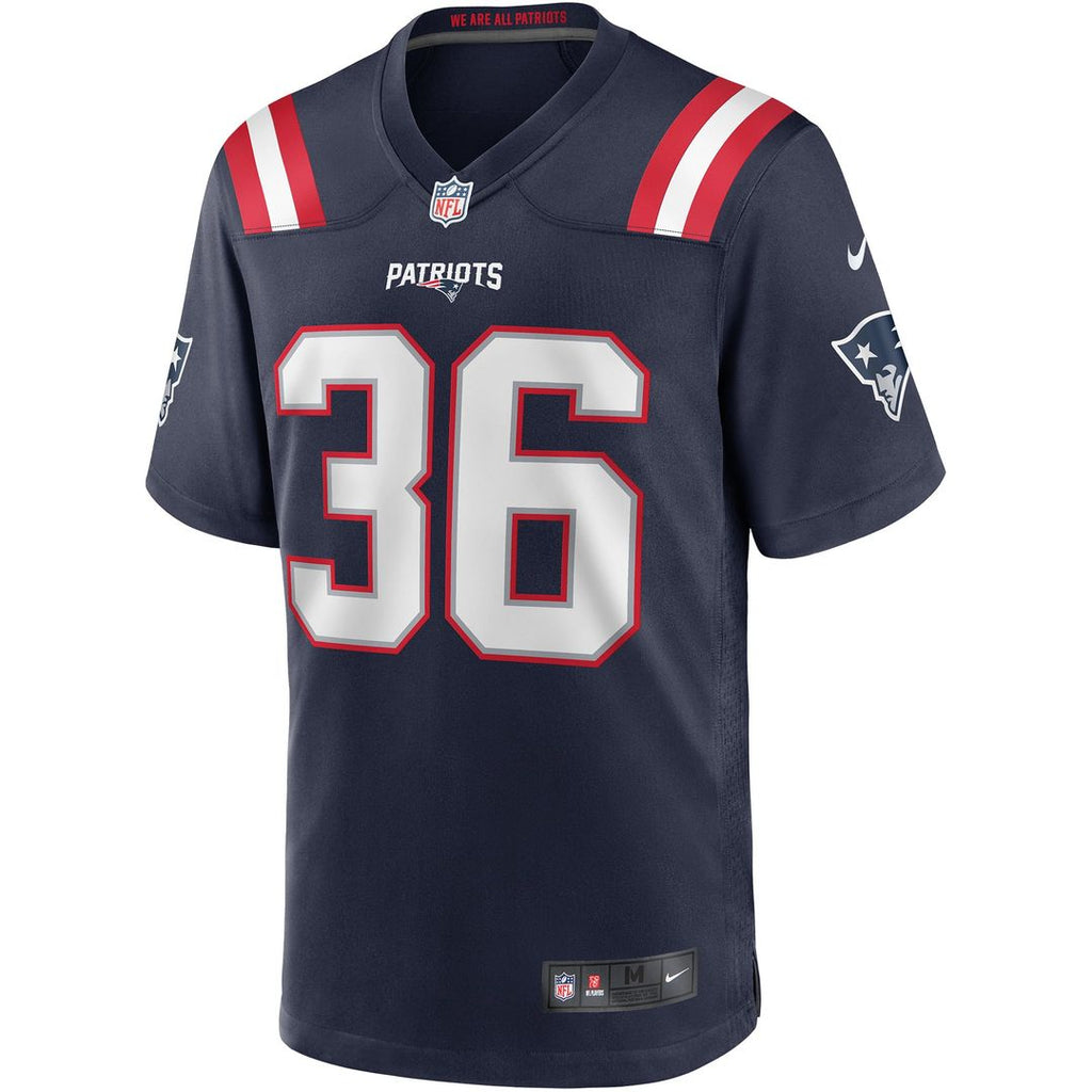 New England Patriots Lawyer Milloy Nike Game Retired Player Jersey - Navy