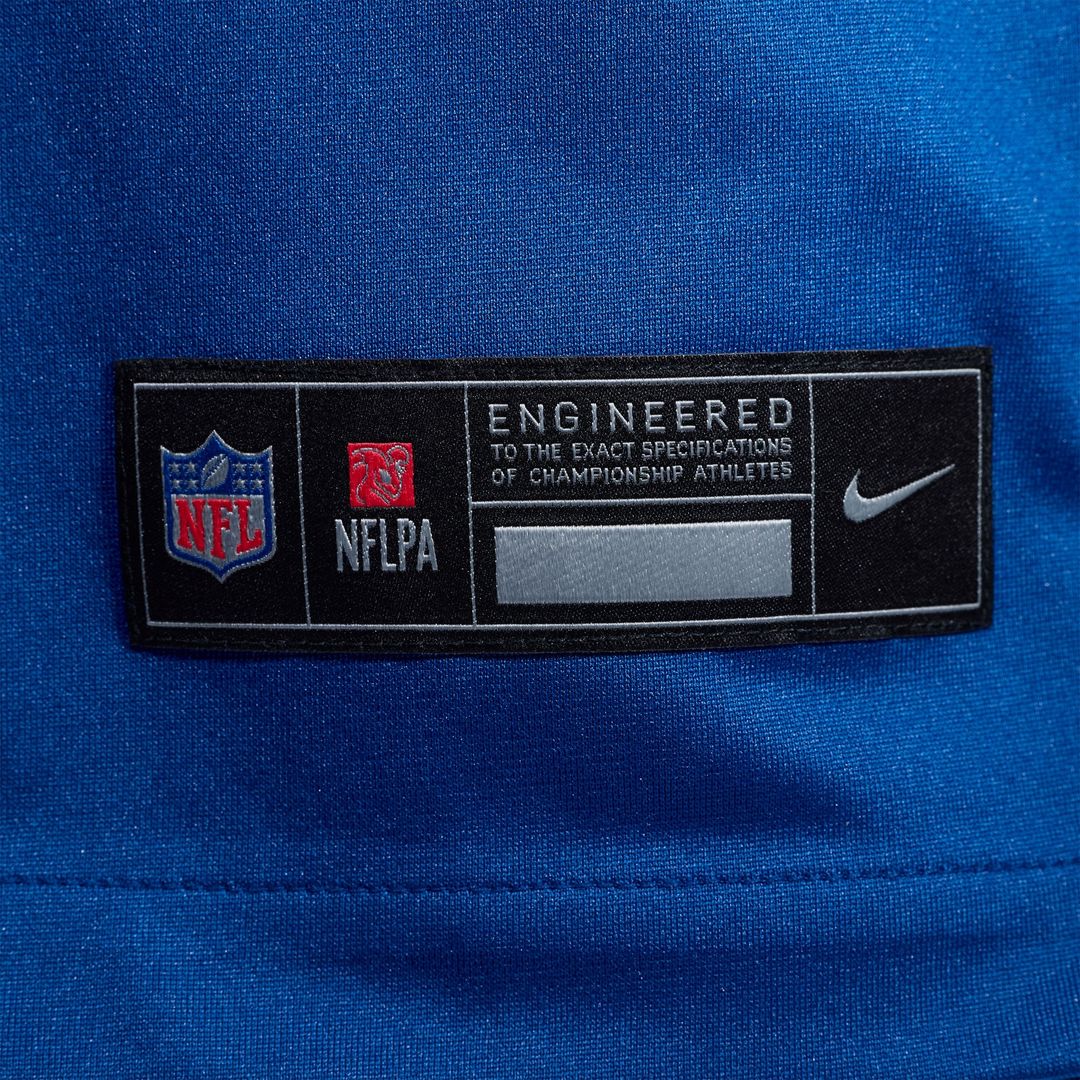 Indianapolis Colts Daniel Jones Nike Alternate Game Jersey - Royal