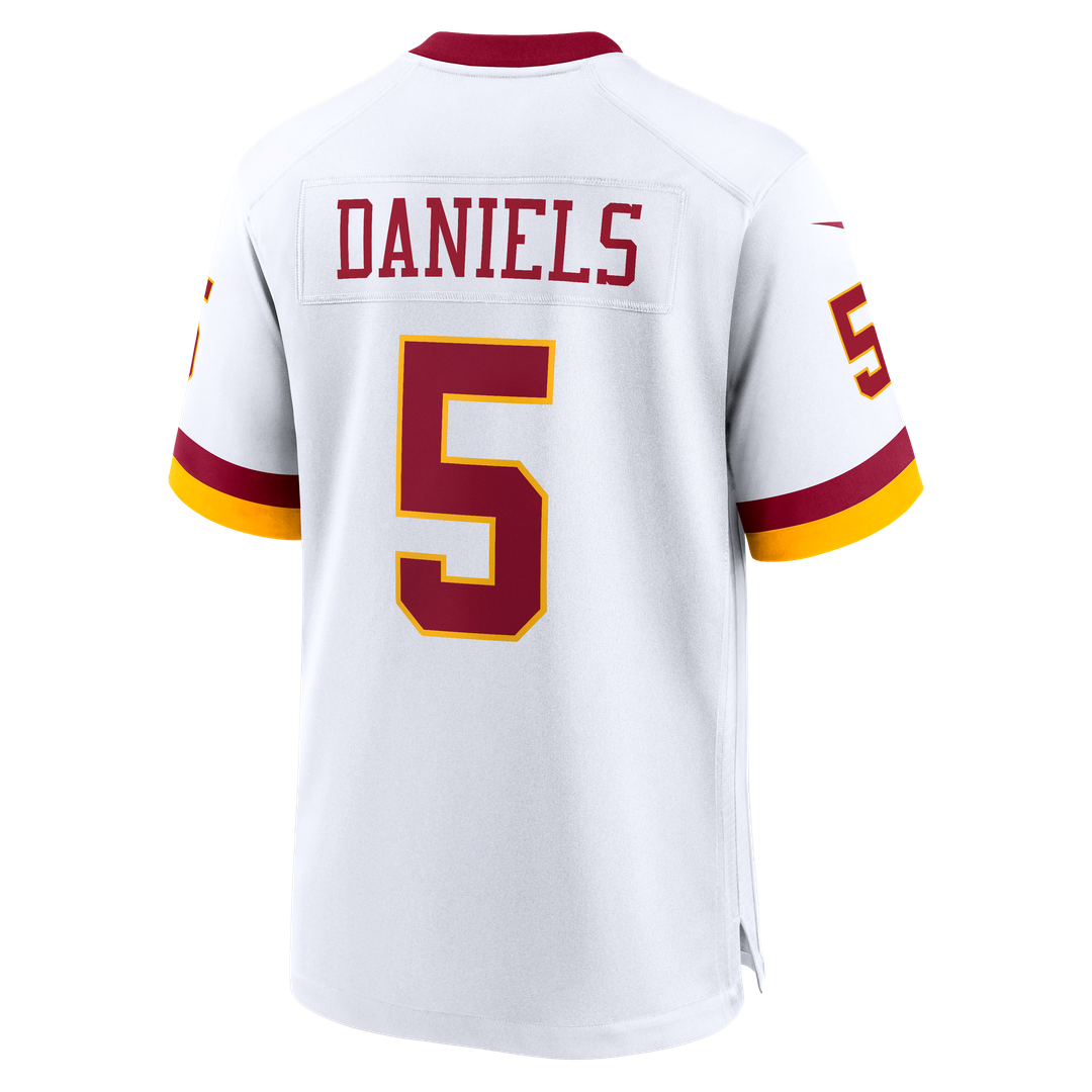 Washington Commanders Hail Raiser Washington Commanders Jayden Daniels Nike Alternate Game Jersey - Black