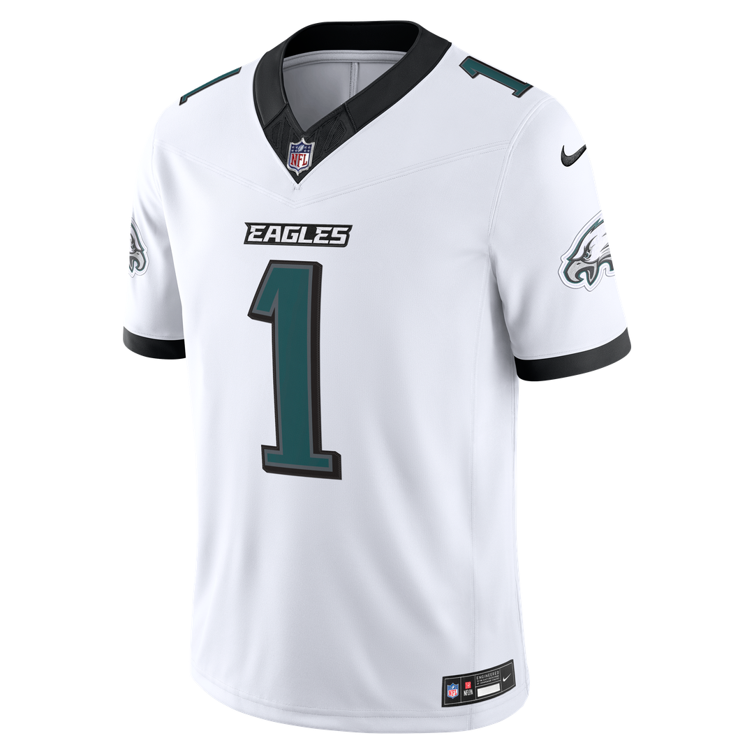 Philadelphia Eagles Jalen Hurts Nike Alternate Vapor F.U.S.E. Stitched Limited Jersey - Kelly Green