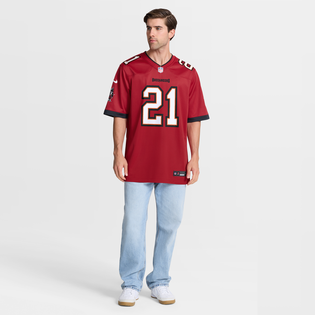 Tampa Bay Buccaneers Benjamin Morrison Nike Team Game Jersey - Red