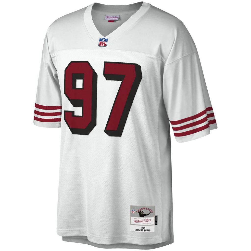 San Francisco 49ers Bryant Young Mitchell & Ness Legacy Replica Jersey - Scarlet