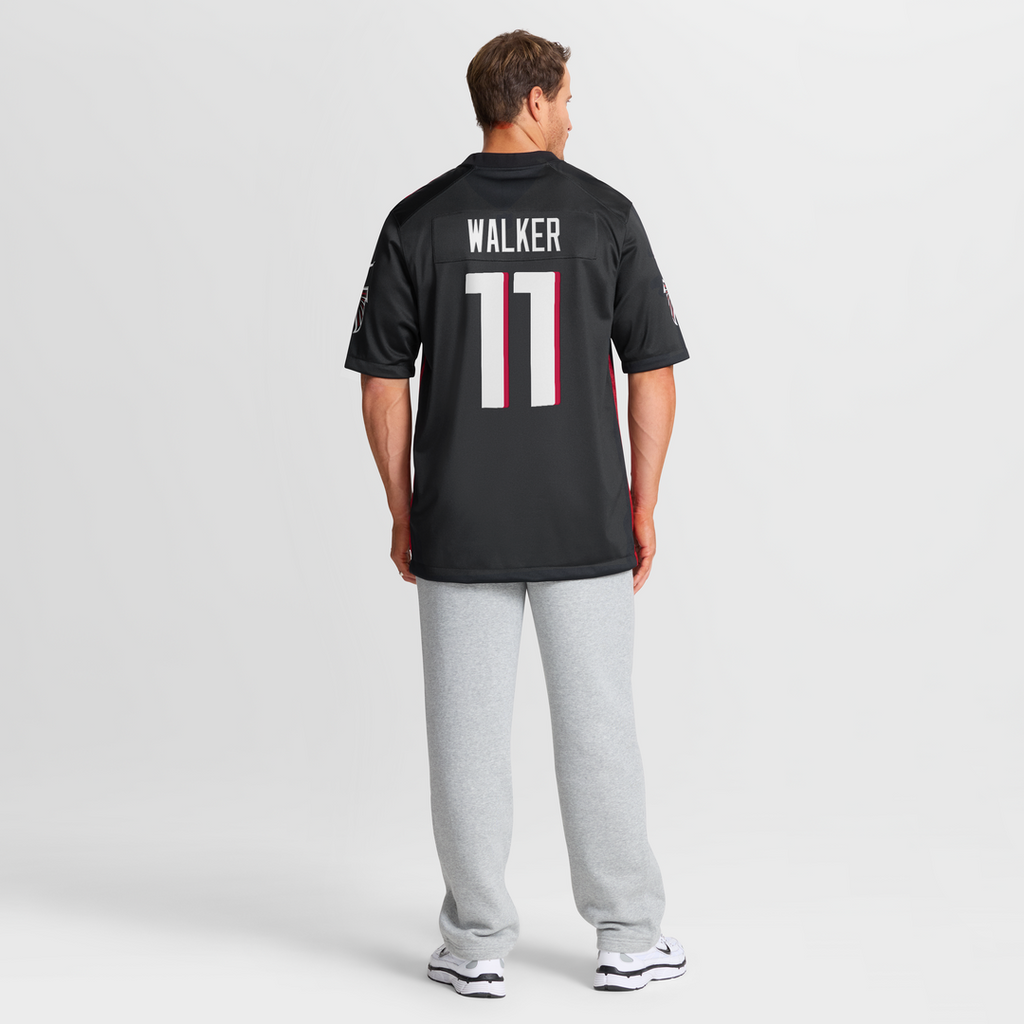 Atlanta Falcons Jalon Walker Nike Team Game Jersey - Black
