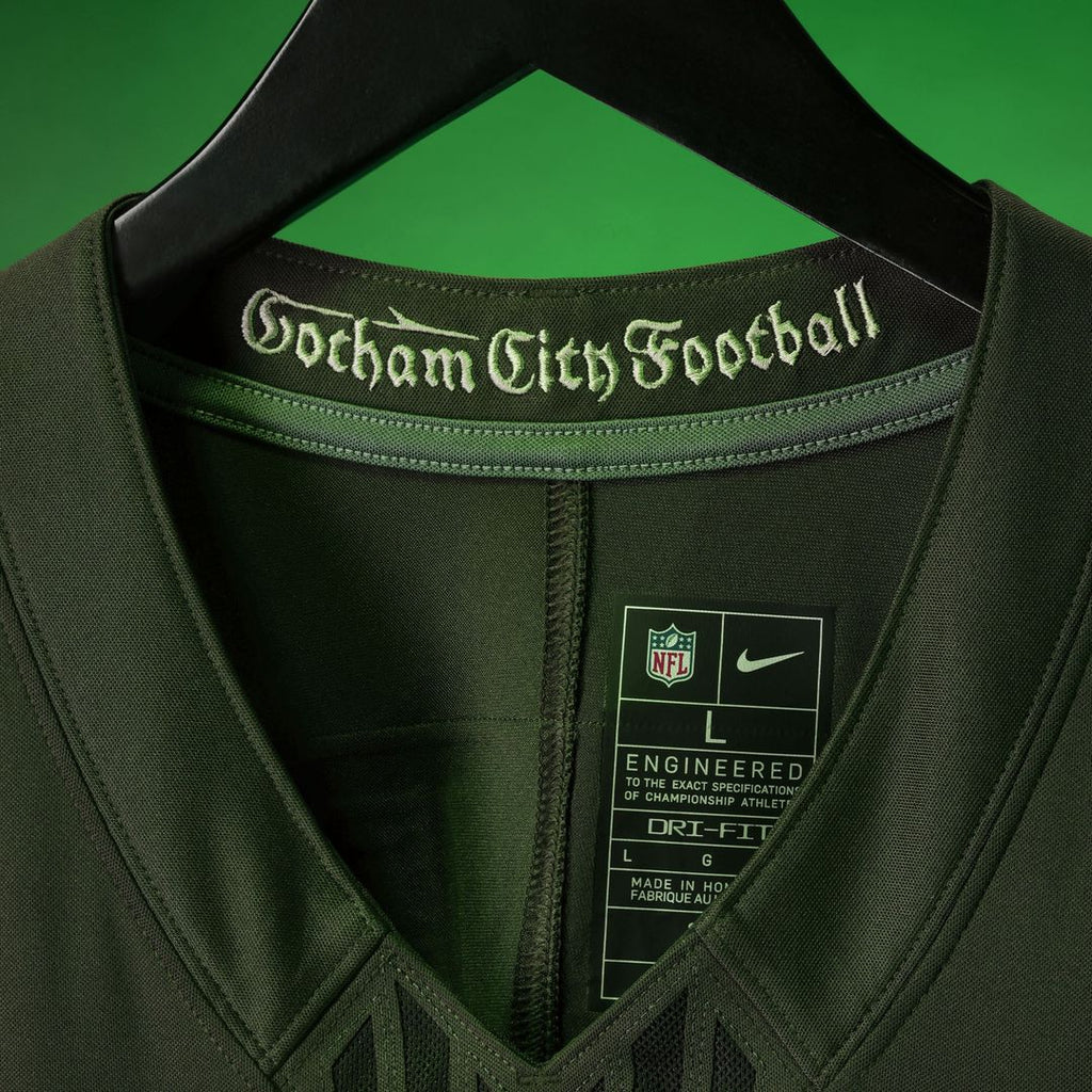 New York Jets Joe Namath Nike Rivalries Collection Stitched Limited Jersey - Green