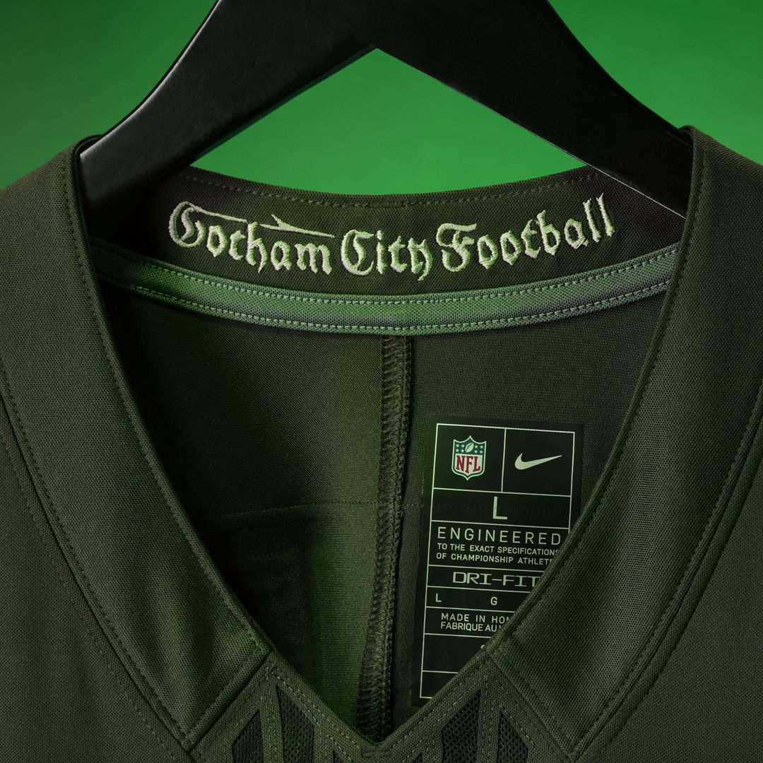 New York Jets Joe Namath Nike Rivalries Collection Stitched Limited Jersey - Green