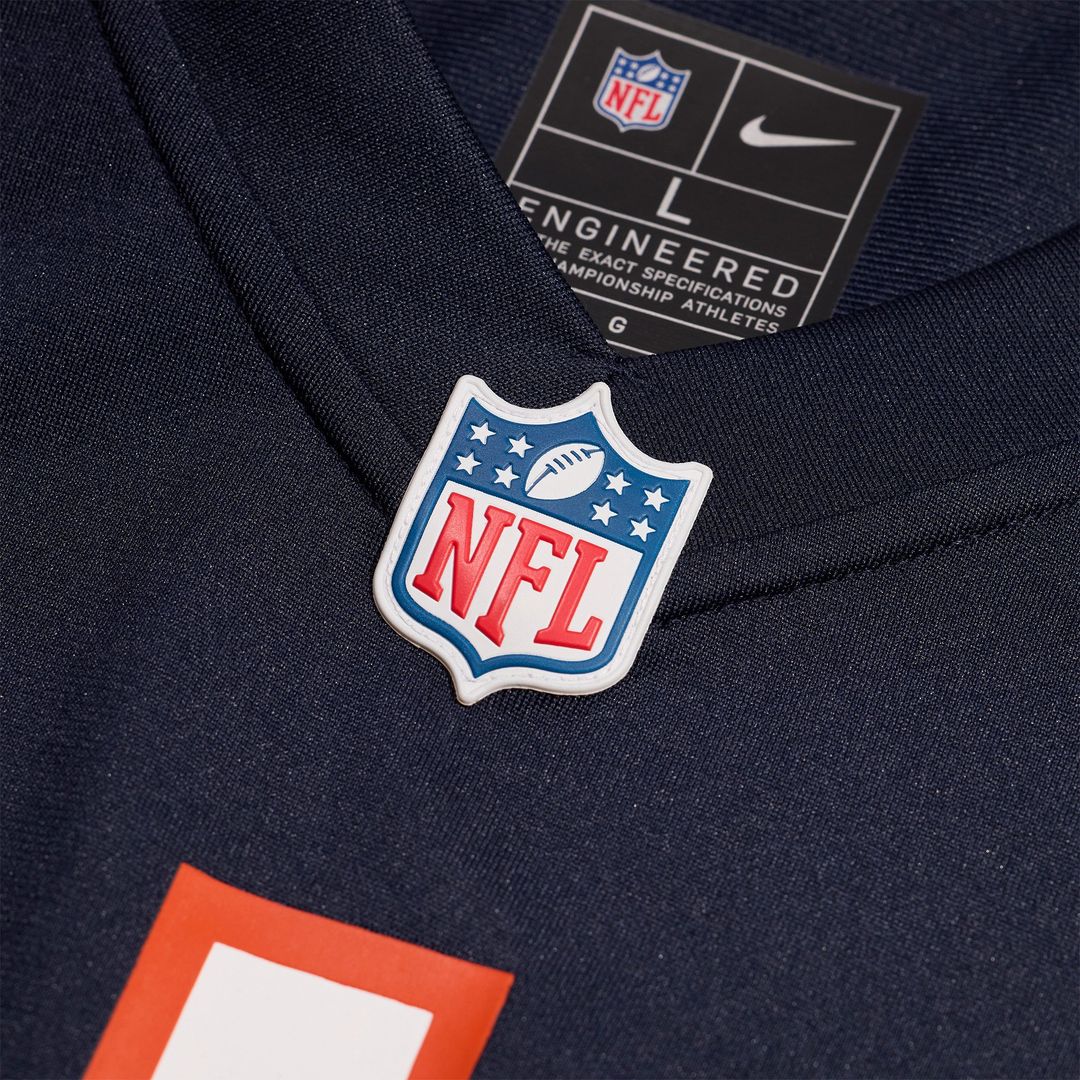 Chicago Bears Luther Burden III Nike Team Game Jersey - Navy