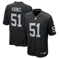 Las Vegas Raiders Malcolm Koonce Nike Game Jersey - Black