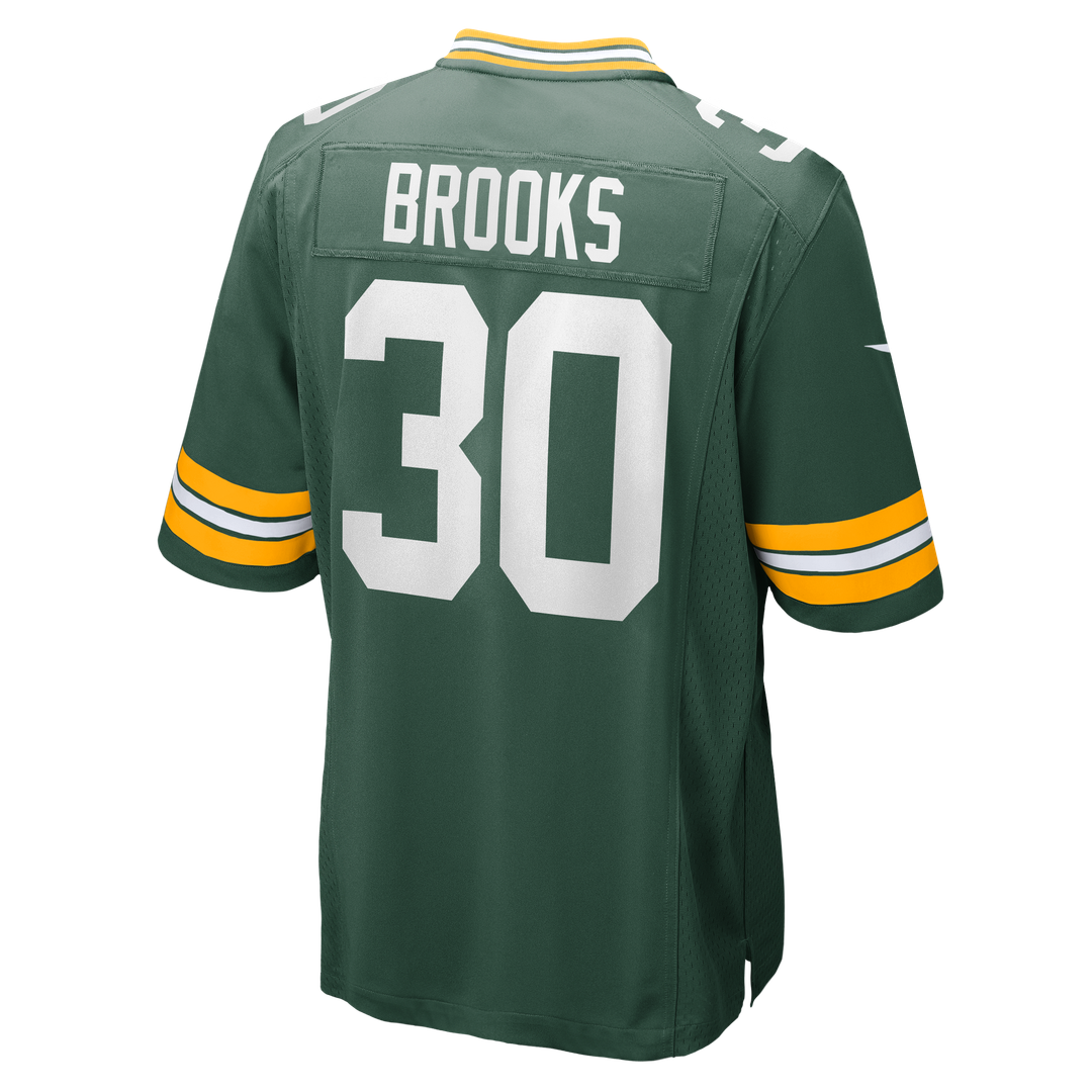 Green Bay Packers Chris Brooks Nike Team Game Jersey - Green