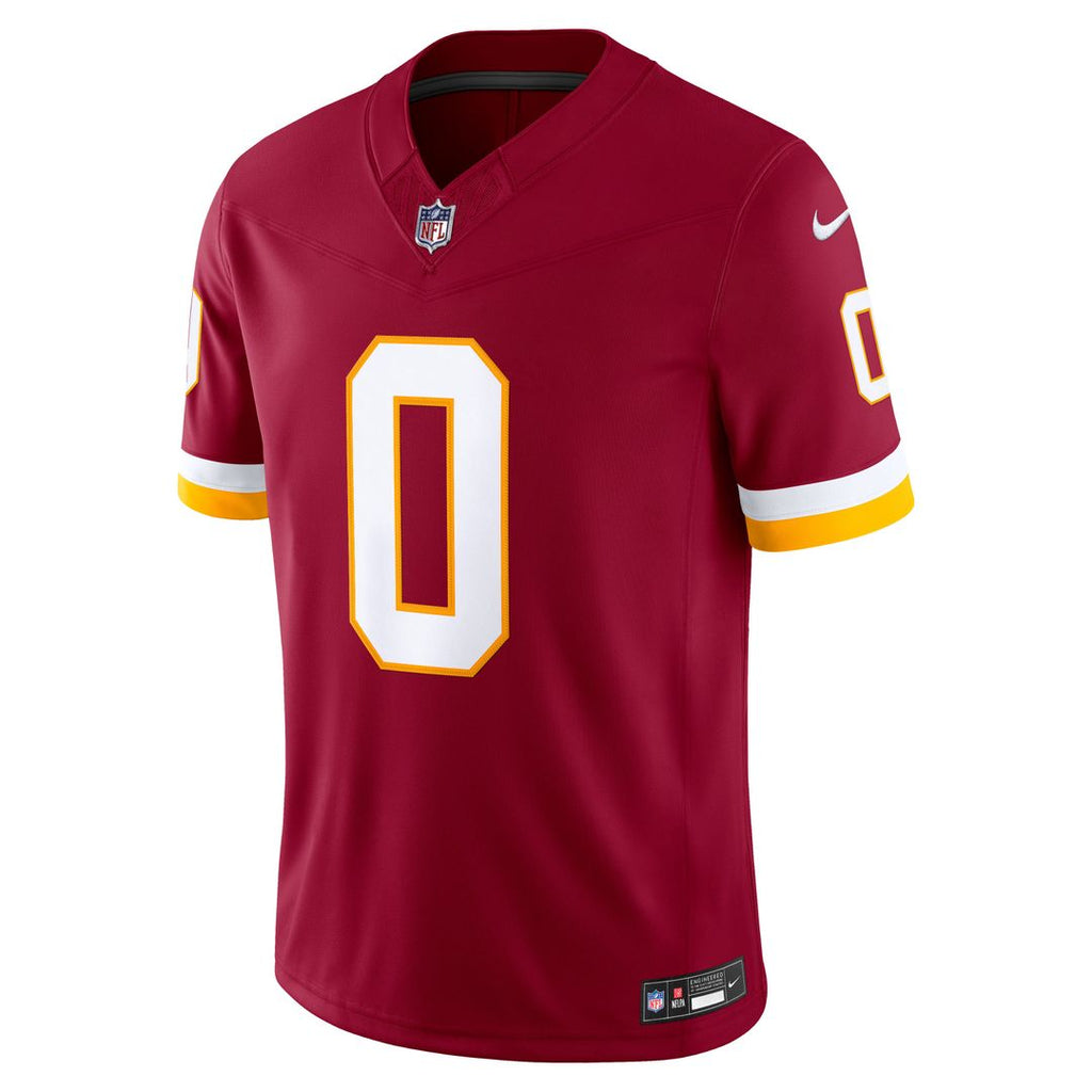 Washington Commanders Mike Sainristil Nike Team Vapor F.U.S.E. Stitched Limited Jersey - Burgundy