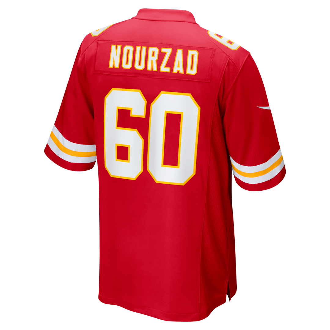 Kansas City Chiefs Hunter Nourzad Nike Game Jersey - Red