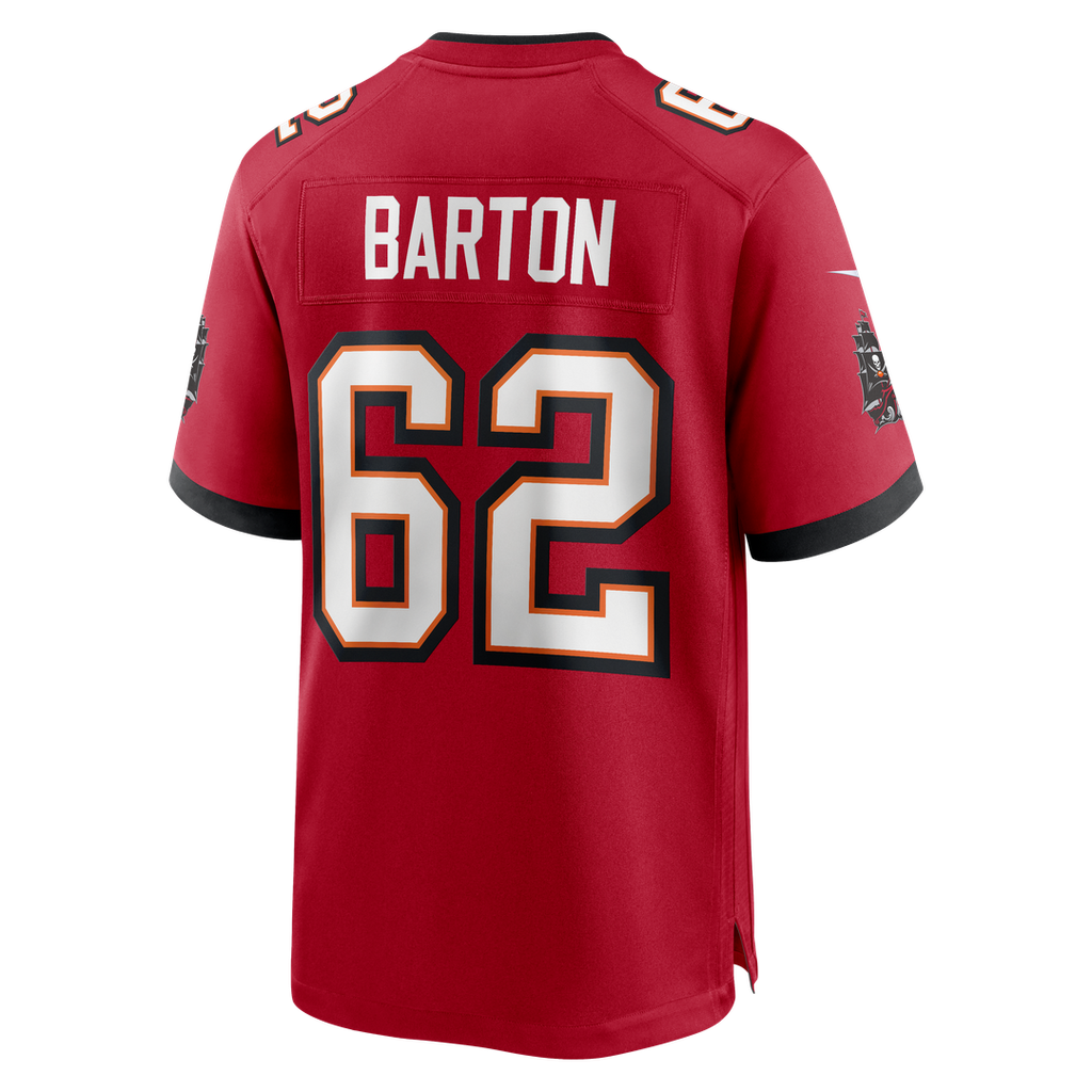Tampa Bay Buccaneers Graham Barton Pick No. 26 Nike Player Game Jersey - Red