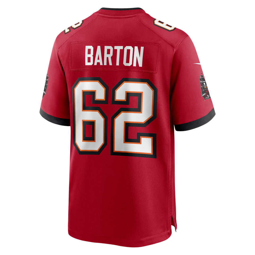 Tampa Bay Buccaneers Graham Barton Pick No. 26 Nike Player Game Jersey - Red