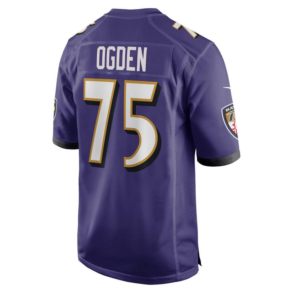 Baltimore Ravens Jonathan Ogden Nike Game Retired Player Jersey - Purple