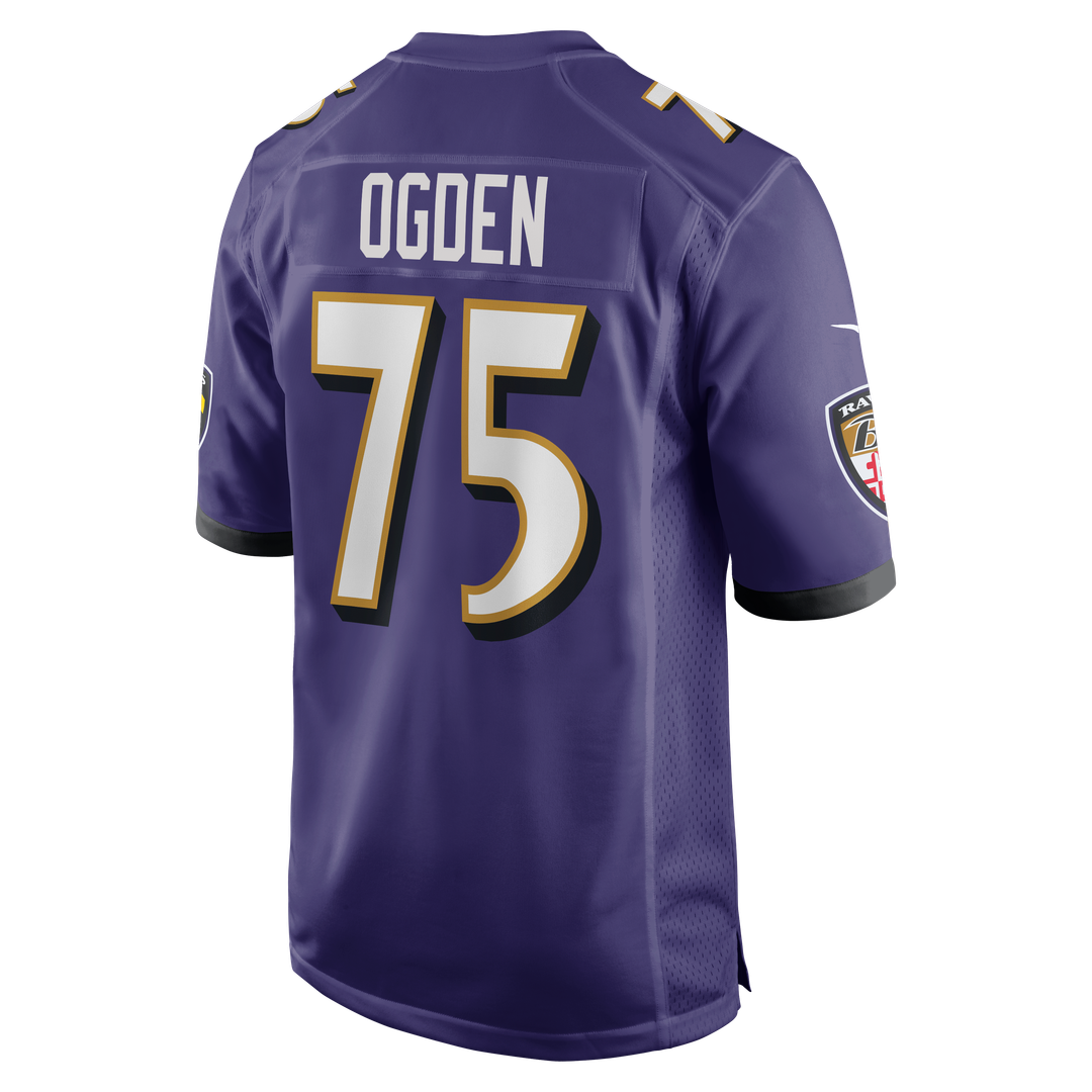 Baltimore Ravens Jonathan Ogden Nike Game Retired Player Jersey - Purple
