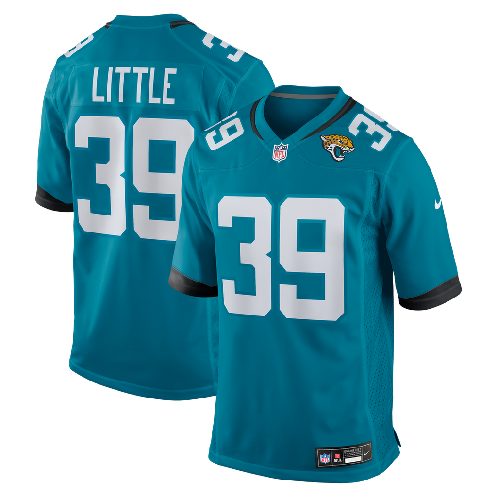 Jacksonville Jaguars Cam Little Nike Team Game Jersey - Teal