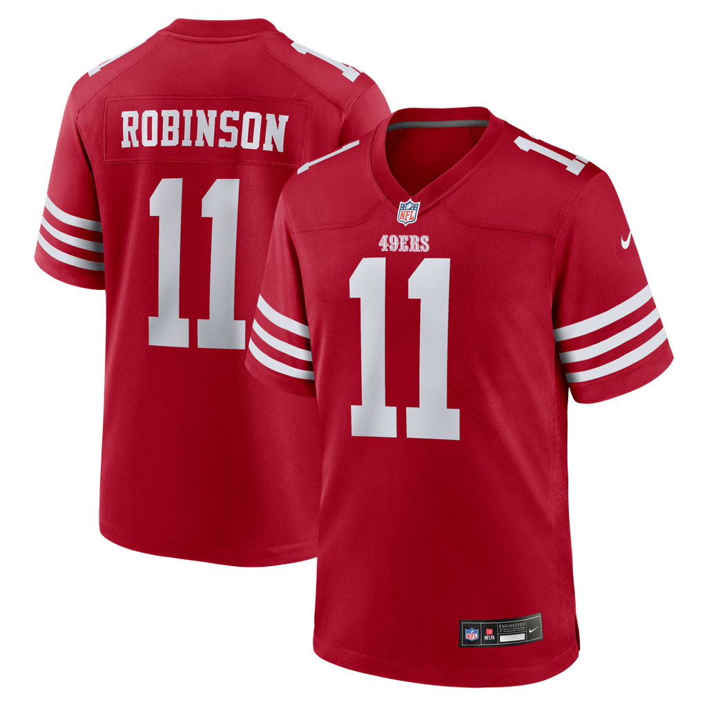 San Francisco 49ers Demarcus Robinson Nike Team Game Jersey - Scarlet