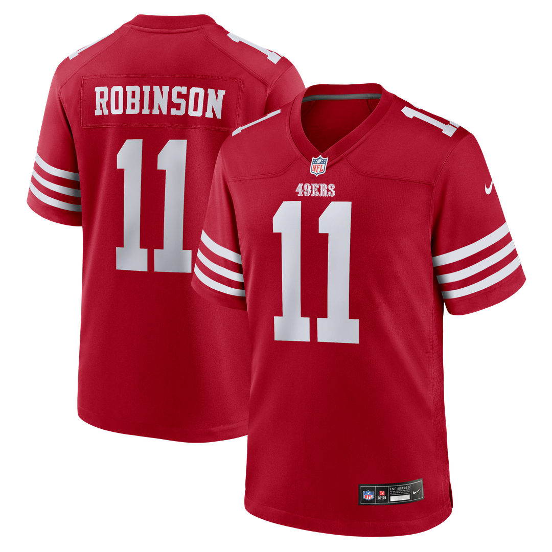 San Francisco 49ers Demarcus Robinson Nike Team Game Jersey - Scarlet