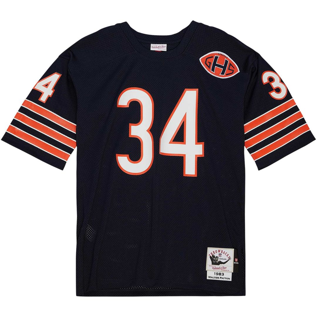 Chicago Bears 1985 Walter Payton Mitchell & Ness Authentic Throwback Retired Player Jersey - White