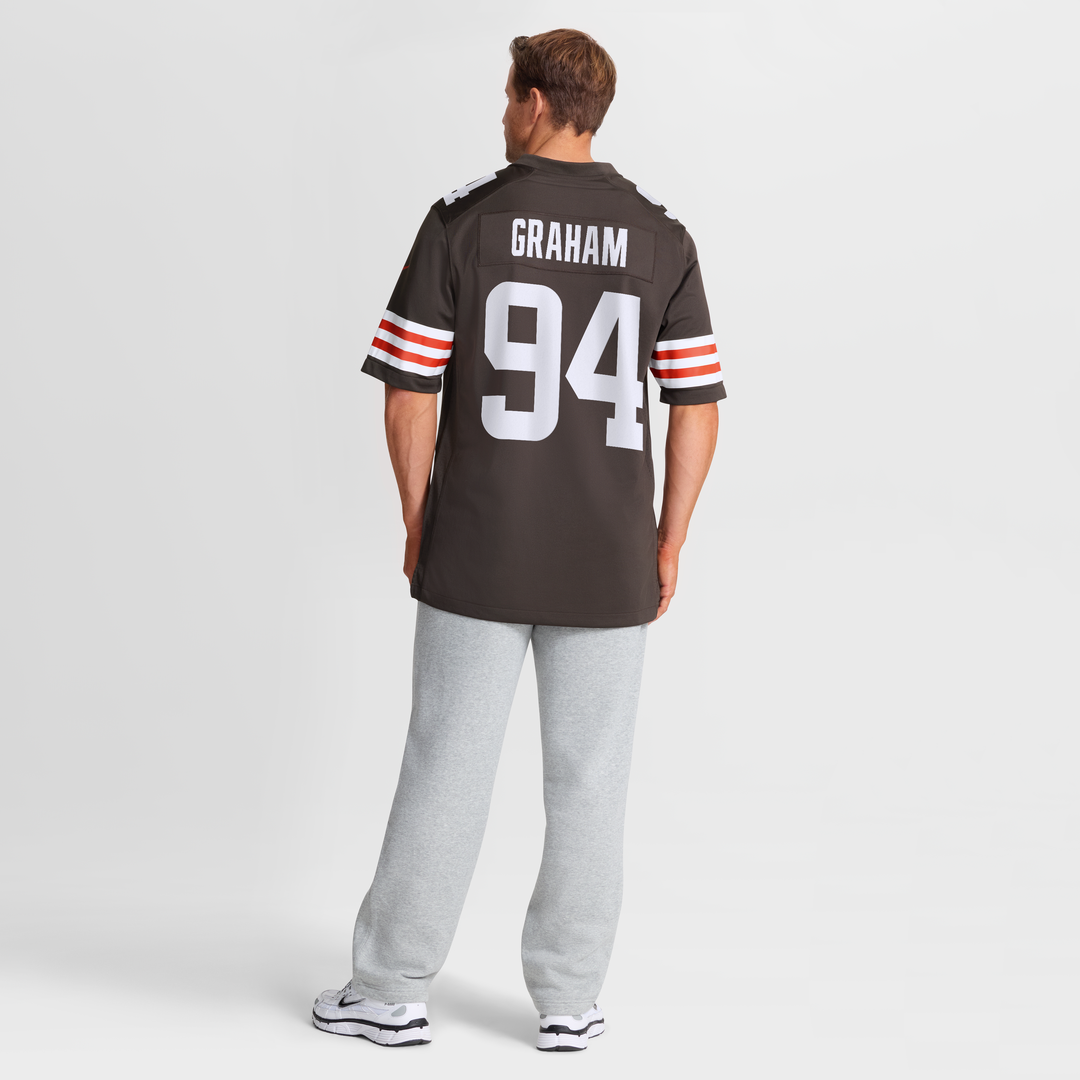Cleveland Browns Mason Graham Nike Game Jersey - Brown