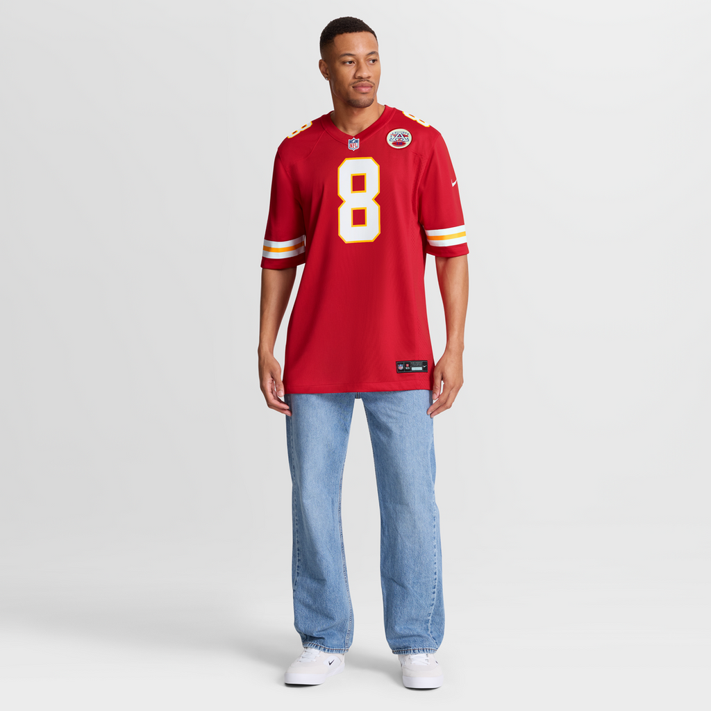 Kansas City Chiefs Kristian Fulton Nike Team Game Jersey - Red